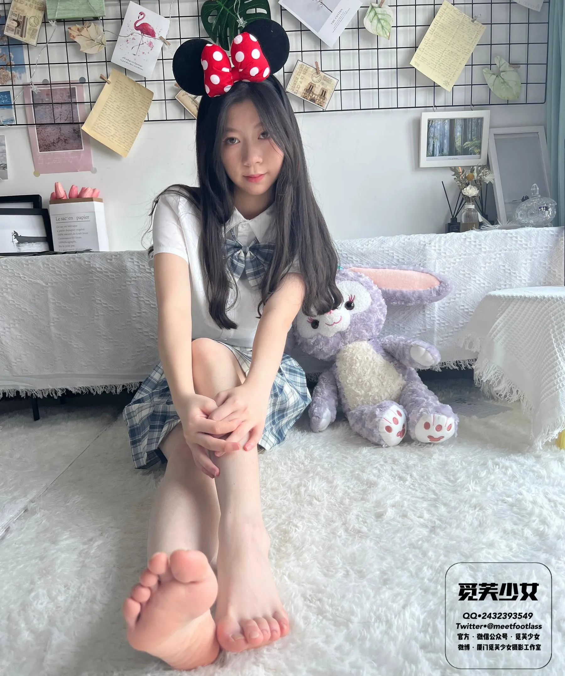 [觅芙少女]NO.003 风中摇曳的JK制服与18岁的青春一起绽放 [151P]插图